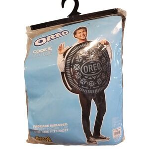 Rasta Imposta Oreo Cookie Costume Tunic One Size Fits Most 3713 Halloween Men
